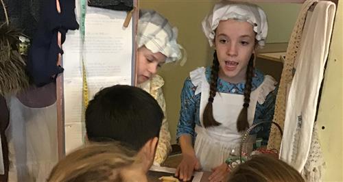 Cullins-Lake Pointe ES Fifth Graders Celebrate Colonial Night 